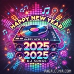 Happy New Year 2025 DJ Remix Image
